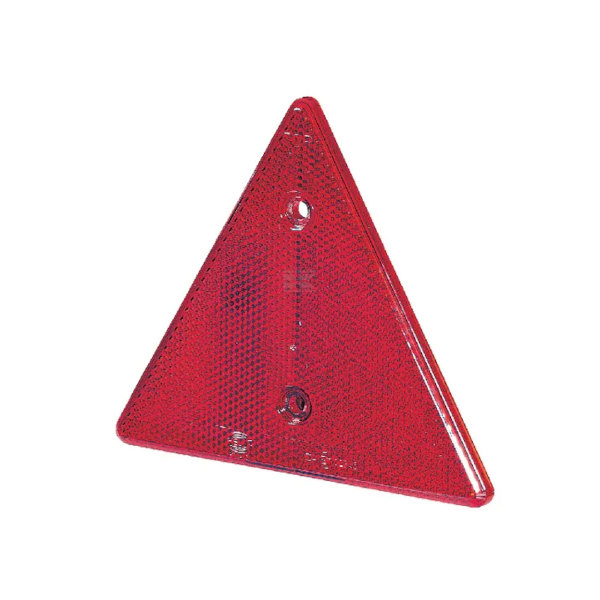 Triángulo Reflectante trasero rojo