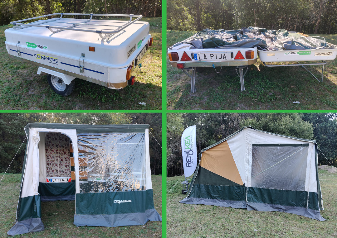 Alquiler de Remolque Carro-Tienda