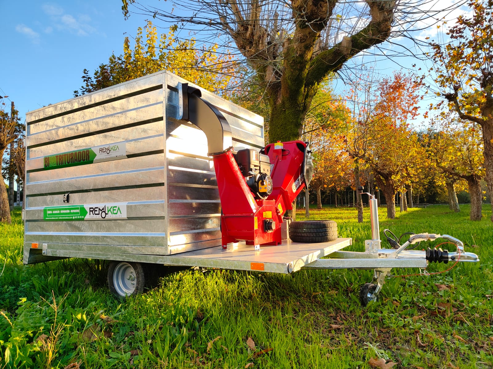 Bioremolques - biotriturador